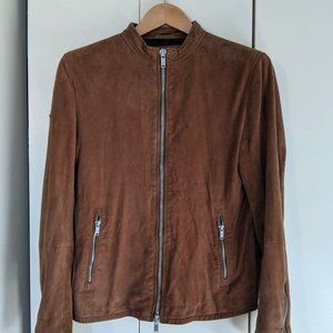 Superdry Slim Suede Harrington Jacket Small S